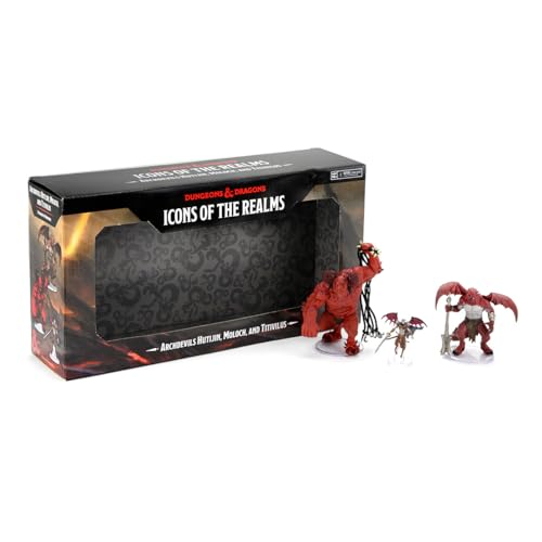 D&D Icons of the Realms: Archdevils - Hutijin, Moloch, Titivilus | DnD Miniaturen Halloween von WizKids