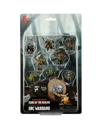 D&D Icons of the Realms: Ork-Kriegsband | DnD Miniaturen Halloween von WizKids