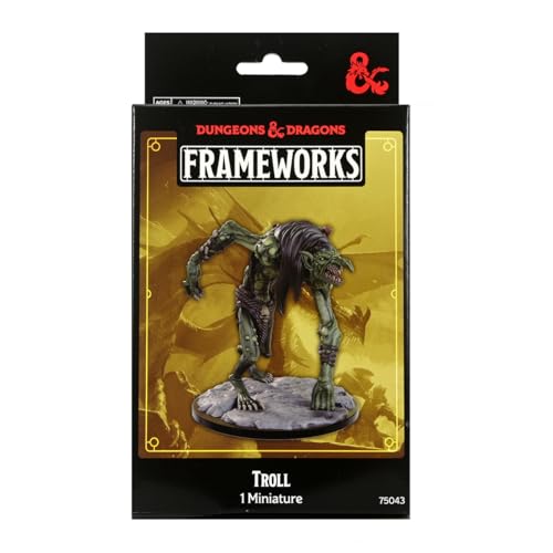 Dungeons & Dragons Frameworks Miniature Model Kit Troll von WizKids
