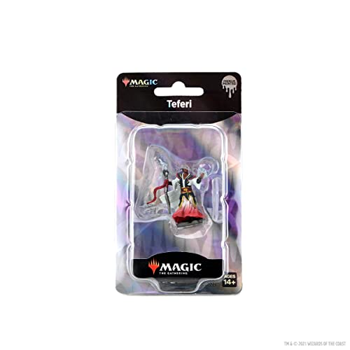 Magic The Gathering Premium-Figuren: Teferi - Gemalt MTG Miniatur von WizKids - Tabletop RPG Games TTRPG von WizKids