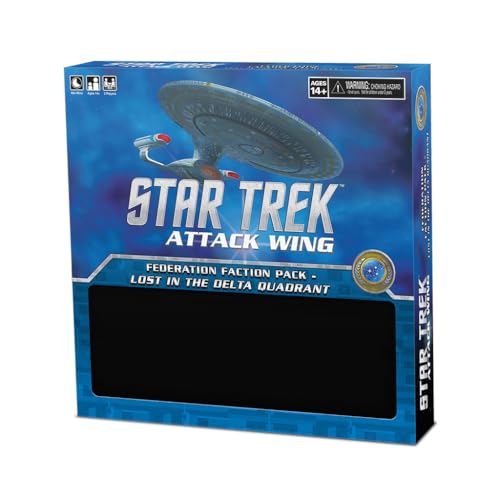 WizKids Star Trek Attack Wing: Federation Faction Pack - Lost in The Delta Quadrant | Miniaturen-Spiel | Star Trek Schiffe | 14+ WizKids Star Trek Attack Wing: Federation Faction Pack - Lost in The Delta Quadrant | Miniaturen-Spiel | Star Trek Schiffe | 14+ von WizKids