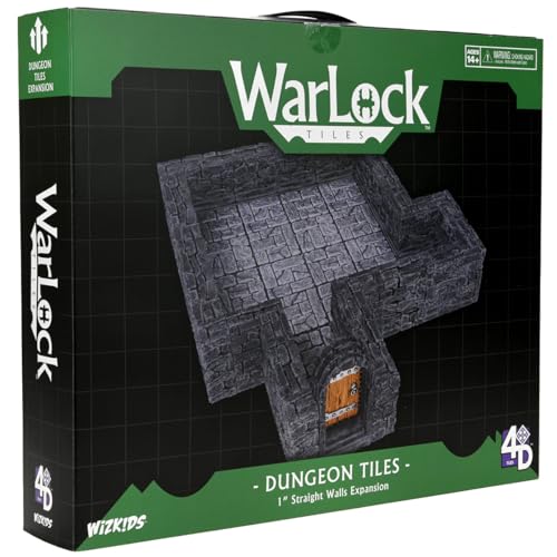 Warlock Fliesen Erweiterungsset 2,5 cm Dungeon Straight Walls Warlock Fliesen Erweiterungsset 2,5 cm Dungeon Straight Walls von WizKids