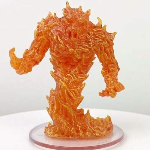 Wiz Kids Fire Elemental #28 Fangs and Talons D&D Dungeons and Dragons Large 5.1 cm Base Painted Miniature von WizKids