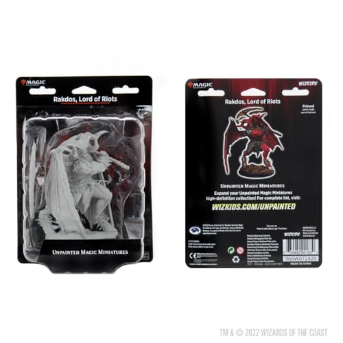 WizKids/NECA Magic The Gathering Unpainted Miniatures: Rakdos, Lord of Riots (Demon) von WizKids