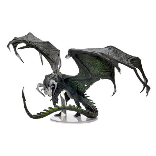 WizKids D&D Icons of The Realms: Adult Chromatic Dragons | 2024 (Adult Black Dragon Corruptor) von WizKids