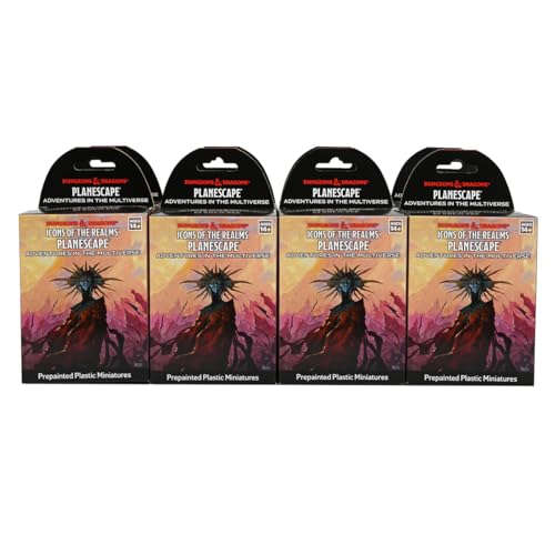 WizKids D&D Icons of The Realms: Planescape: Adventures in The Multiversum, Booster Brick (8 Count) | Dungeons and Dragons Miniatures von WizKids