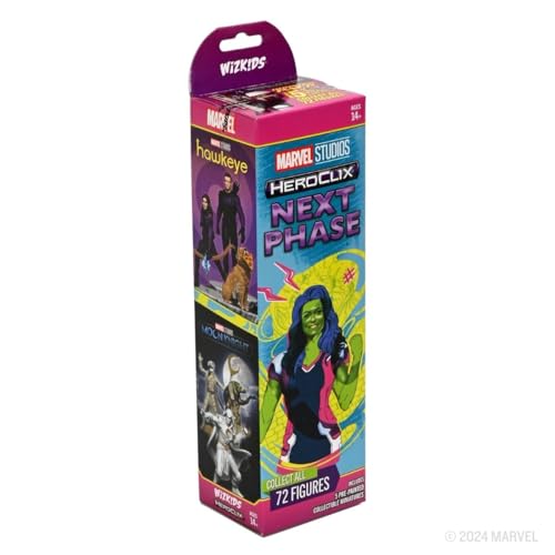 WizKids Marvel HeroClix: Marvel Studios Next Phase Booster Tabletop Miniaturen Spiel von WizKids