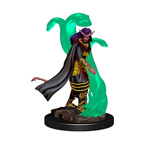 WizKids NECA - D&D Premium Miniatures Figur Hexe Tiefling, Mehrfarbig 73818 von WizKids