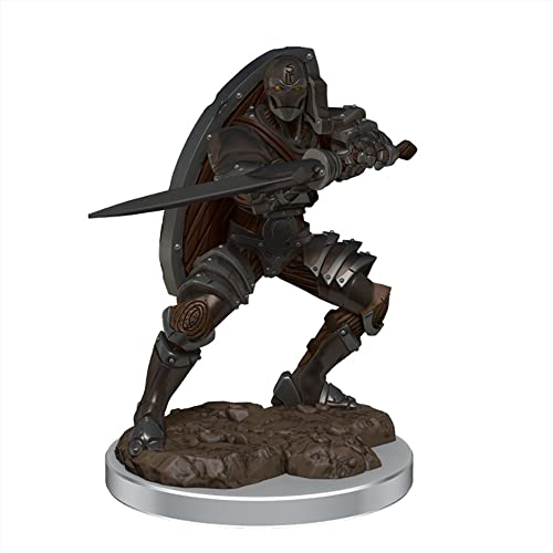 WizKids WK93060 D&D Icons of The Realms Premium Figuren: Männlicher Warforged Fighter Male Miniaturen, versch von WizKids