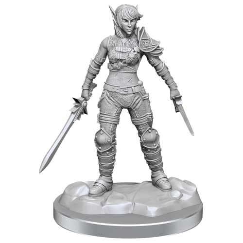 Wizkids D&D Nolzur's Marvelous Miniatures: Elf Rogue & Half-Elf Rogue Protégé (2 Units) - EN von WizKids