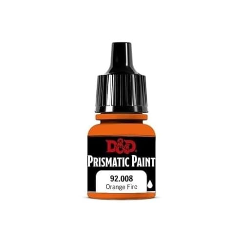 Wizkids Dungeons and Dragons Prismatic 92.008 Farbe, Orange Fire von WizKids