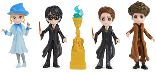 WIZARDING WORLD Harry Potter Magical Minis Triwizard Champions Geschenkset mit 4 Figuren und Feuerkelch Zubehör, Kinderspielzeug ab 6 Jahren von Wizarding World