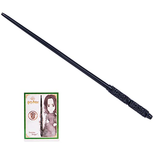 Wizarding World Harry Potter - Authentischer Severus Snape Zauberstab aus Kunststoff mit Zauberspruch-Karte, ca. 30,5 cm, Spielzeug für Kinder ab 6 Jahren, Fanartikel Wizarding World Harry Potter - Authentischer Severus Snape Zauberstab aus Kunststoff mit Zauberspruch-Karte, ca. 30,5 cm, Spielzeug für Kinder ab 6 Jahren, Fanartikel von Wizarding World