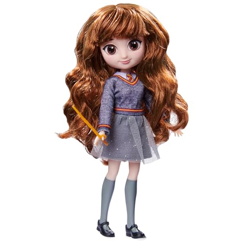Wizarding World Harry Potter - Hermine Granger Puppe mit kämmbaren Haar und Hogwarts Schuluniform, ca. 20,3 cm, für Mädchen ab 5 Jahren von Wizarding World