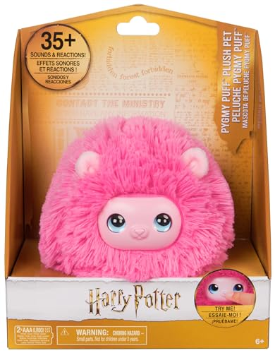 Wizarding World Harry Potter - Interaktiver Plüsch-Minimuff mit über 35 Geräuschen und Reaktionen, Spielzeug für Kinder ab 6 Jahren, Fanartikel von Wizarding World