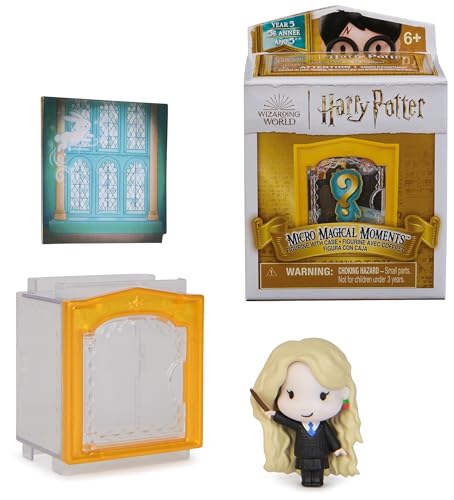 Wizarding World Harry Potter - Micro Magical Moments Überraschungs-Sammelfigur mit Setzkasten (Der Orden des Phönix), ca. 3,8 cm groß, Spielzeug für Kinder ab 6 Jahren, Fanartikel (Sortiert) von Wizarding World