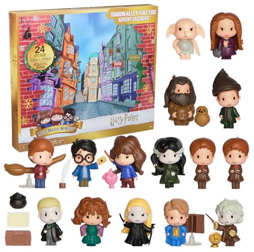 Wizarding World Harry Potter Weihnachten in der Winkelgasse Adventskalender 2025 mit 24 Überraschungen, 15 Figuren und 9 Zubehörteile, Spielzeug für Kinder ab 6 Jahren, Fanartikel Wizarding World Harry Potter Weihnachten in der Winkelgasse Adventskalender 2025 mit 24 Überraschungen, 15 Figuren und 9 Zubehörteile, Spielzeug für Kinder ab 6 Jahren, Fanartikel von Wizarding World