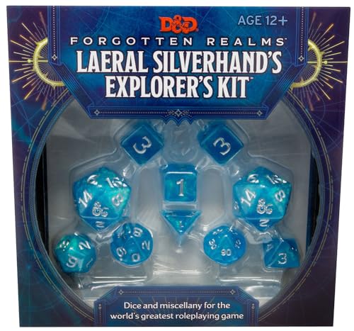 D&D Forgotten Realms Laeral Silverhand's Explorer's Kit: Dice and Miscellany for The World's Greatest Roleplaying Game von Dungeons & Dragons