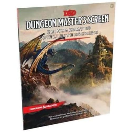 Wizards of the Coast Dungeons & Dragons Dungeon Master's Screen Reincarnated Spielleiterschirm C36871000 DE von Wizards of the Coast