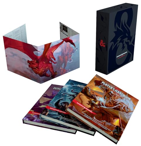 Dungeons & Dragons Core Rulebook Geschenk-Set (Englische Version) von Dungeons & Dragons