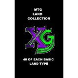 100 Basic MTG Land Collection Magic The Gathering Card Lot by Xtreme Games von Wizards of the Coast