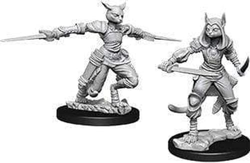 D&D Nolzur's Marvelous Miniatures - Female Tabaxi Rogue (6 Units) von Dungeons & Dragons