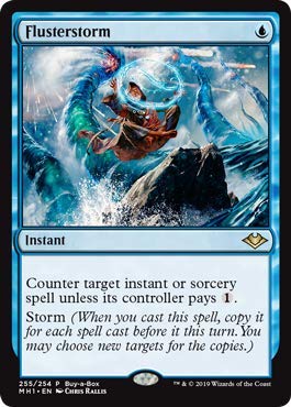 Magic: The Gathering - Flusterstorm - Buy-a-Box Promo von Wizards of the Coast