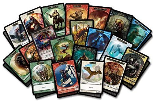 Magic: the Gathering - Magic the Gathering 50 count Tokens Only Lot - Magic the Gathering Bulk Products von Wizards of the Coast