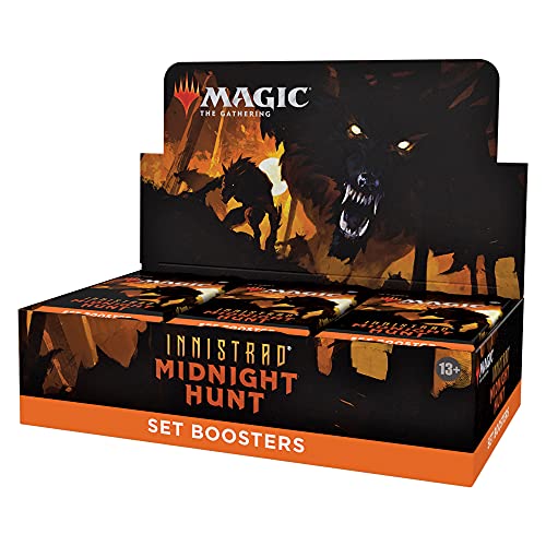 Wizards of the Coast C89530001 Innistrad: Mitternachtsjagd Set Booster Box Zubehör, Multicolor von Wizards of the Coast