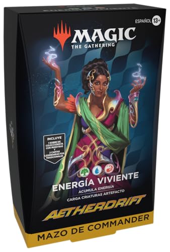 Magic: The Gathering Commander Deck Aetherdrift – Lebendige Energie von Wizards of the Coast