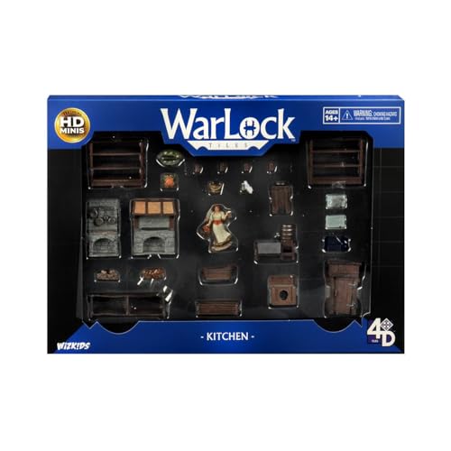 WizKids , Warlock Tiles: Accessory - Kitchen, 1 + Players, Ages 12+, 30 to 60 Minutes Playing Time von WizKids