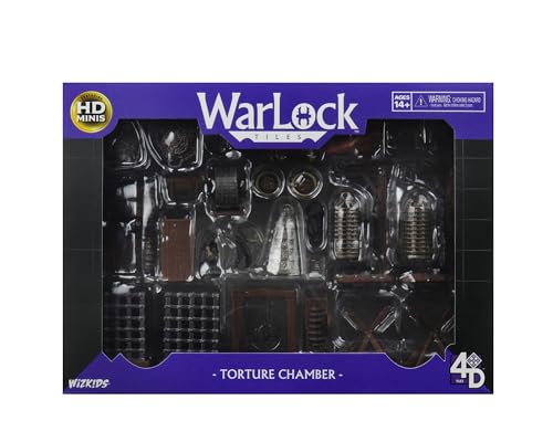 WizKids , Warlock Tiles: Accessory - Torture Chamber, 1 + Players, Ages 12+, 30 to 60 Minutes Playing Time von WizKids