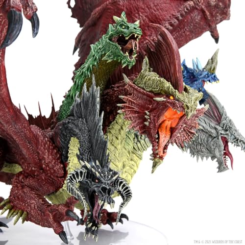 WizKids D&D Icons of The Realms Miniatures: Gargantuan Tiamat | DnD Miniaturen, Mehrfarbig/Meereswellen (Ocean Tides) Halloween WizKids D&D Icons of The Realms Miniatures: Gargantuan Tiamat | DnD Miniaturen, Mehrfarbig/Meereswellen (Ocean Tides) Halloween von WizKids