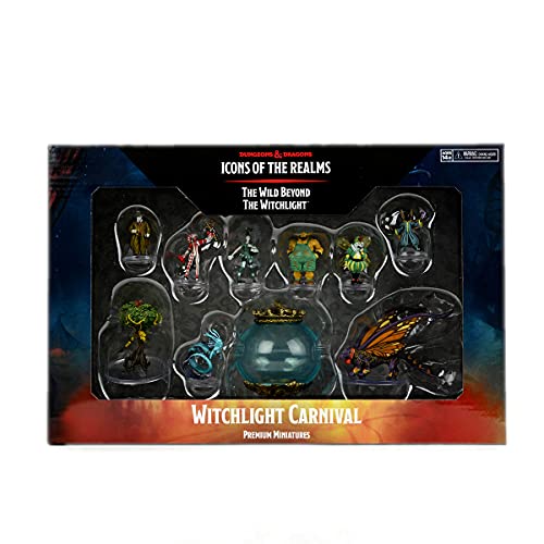 Wizkids Dungeons & Dragons Icons of The Realms Wild Beyond: Witchlight Carnival Set | DnD Miniaturen von WizKids