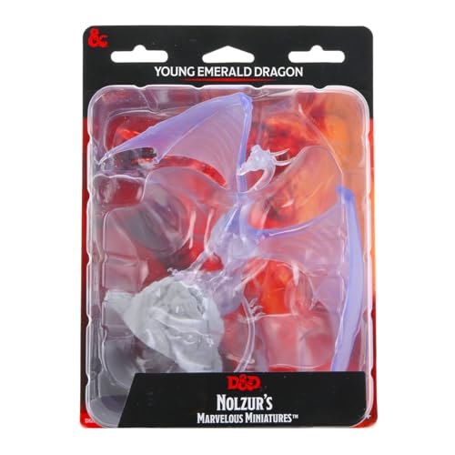 WizKids D&D Nolzur's Marvelous Miniatures: Junger Smaragddrache - Miniaturfigur WizKids D&D Nolzur's Marvelous Miniatures: Junger Smaragddrache - Miniaturfigur von WizKids