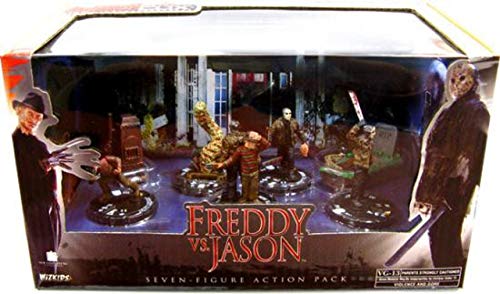 Spielezubehör ? Horror Clix: Freddy gegen Jason, Action-Pack von WizKids