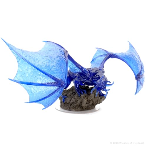 WizKids DandD Icons of the Realms: Sapphire Dragon Premium Figure von WizKids