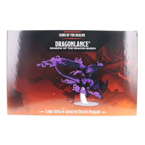 WizKids D&D Icons of The Realms Dragonlance Miniaturen vorbemalt Lord SOTH on Greater Death Dragon (Set 25) von WizKids