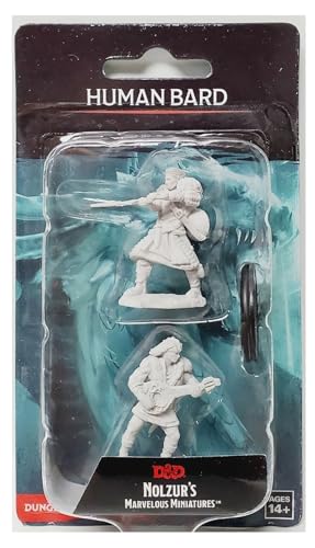 WizKids WZK72632 Dungeons_&_Dragons Zubehör, Bard, Male von NECA