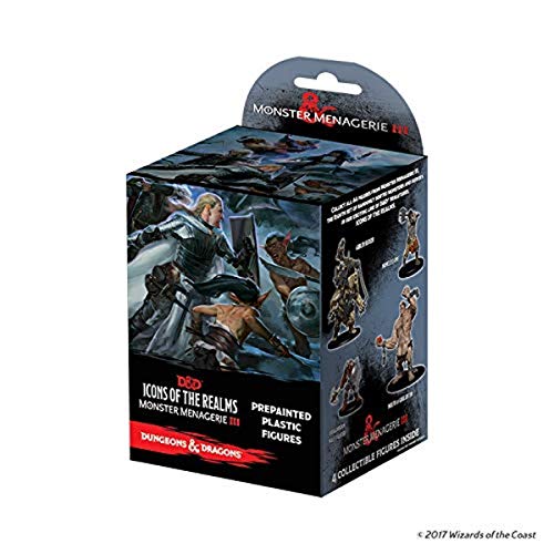 Wizkids Games Dungeons & Dragons: Icons of The Realms: Monster Menagerie 3 Booster Pack von Wizkids Games