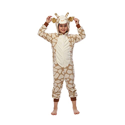 Wizland Giraffenkostüm für Kinder, Tier-Overall für Kinder, Giraffenkostüm, Uni, 4-6 Wizland Giraffenkostüm für Kinder, Tier-Overall für Kinder, Giraffenkostüm, Uni, 4-6 von Wizland