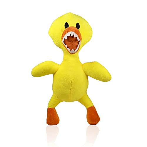 Wiztex Rain Bow Friends Gelbes Huhn Kuscheltier - 30 cm Niedlich Stuffed Animal - Waschbar Plüschtier - Huggy Pooppy Wuggy Stofftiergeschenk für Kinder und Fans von Wiztex