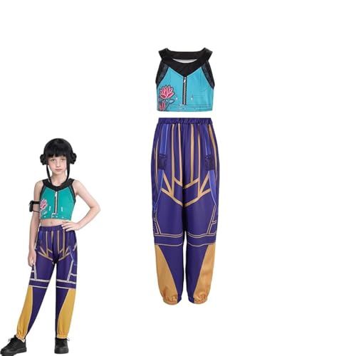 Wizvox Halloween-Cosplay-Kostüme Halloween-Kostüme für Kleinkinder, Party- und Bühnenoutfits,D-120 von Wizvox