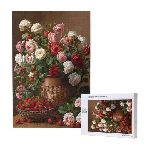 Blume Puzzle 1000 Teile Erwachsene, 5D DIY Farbe Puzzle Design für Erwachsene und Kinder ab 5 Jahren, HD Farbe Puzzel mit Geschenkbox Verpackung for Zimmer Deko Wohnzimmer, Geschenke für Frauen -8514 Blume Puzzle 1000 Teile Erwachsene, 5D DIY Farbe Puzzle Design für Erwachsene und Kinder ab 5 Jahren, HD Farbe Puzzel mit Geschenkbox Verpackung for Zimmer Deko Wohnzimmer, Geschenke für Frauen -8514 von Wjffnzbz