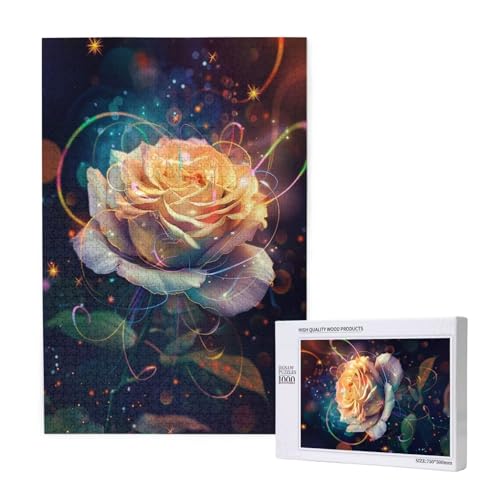 Blume Puzzle 1000 Teile Erwachsene, DIY Fantasie Puzzle Design für Erwachsene und Kinder ab 5 Jahren, HD Farbe Puzzel mit Geschenkbox Verpackung for Zimmer Deko Wohnzimmer, Geschenke für Frauen -9604 Blume Puzzle 1000 Teile Erwachsene, DIY Fantasie Puzzle Design für Erwachsene und Kinder ab 5 Jahren, HD Farbe Puzzel mit Geschenkbox Verpackung for Zimmer Deko Wohnzimmer, Geschenke für Frauen -9604 von Wjffnzbz