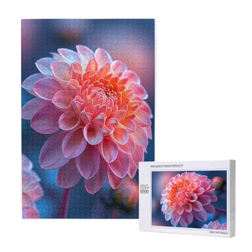 Blume Puzzle 1000 Teile Erwachsene, DIY Rosa Puzzle Design für Erwachsene und Kinder ab 5 Jahren, HD Farbe Puzzel mit Geschenkbox Verpackung for Wand Zimmer Deko Wohnzimmer, Geschenke für Frauen -7739 Blume Puzzle 1000 Teile Erwachsene, DIY Rosa Puzzle Design für Erwachsene und Kinder ab 5 Jahren, HD Farbe Puzzel mit Geschenkbox Verpackung for Wand Zimmer Deko Wohnzimmer, Geschenke für Frauen -7739 von Wjffnzbz