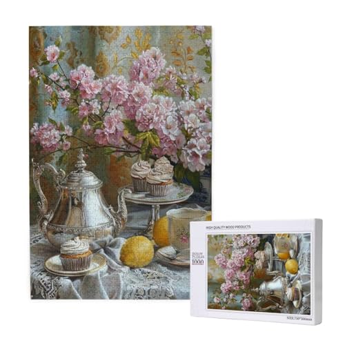Blume Puzzle 1000 Teile Erwachsene, DIY Rosa Puzzle Design für Erwachsene und Kinder ab 5 Jahren, HD Farbe Puzzel mit Geschenkbox Verpackung for Wand Zimmer Deko Wohnzimmer, Geschenke für Frauen -8419 Blume Puzzle 1000 Teile Erwachsene, DIY Rosa Puzzle Design für Erwachsene und Kinder ab 5 Jahren, HD Farbe Puzzel mit Geschenkbox Verpackung for Wand Zimmer Deko Wohnzimmer, Geschenke für Frauen -8419 von Wjffnzbz