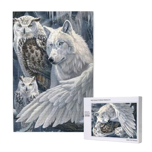 Eule Puzzle 1000 Teile Erwachsene, DIY Wolf Puzzle Design für Erwachsene und Kinder ab 5 Jahren, HD Farbe Puzzel mit Geschenkbox Verpackung for Wand Zimmer Deko Wohnzimmer, Geschenke für Frauen -8964 Eule Puzzle 1000 Teile Erwachsene, DIY Wolf Puzzle Design für Erwachsene und Kinder ab 5 Jahren, HD Farbe Puzzel mit Geschenkbox Verpackung for Wand Zimmer Deko Wohnzimmer, Geschenke für Frauen -8964 von Wjffnzbz