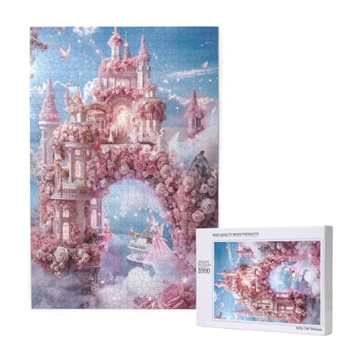 Festung Puzzle 1000 Teile Erwachsene, 5D DIY Rosa Puzzle Design für Erwachsene und Kinder ab 5 Jahren, HD Farbe Puzzel mit Geschenkbox Verpackung for Zimmer Deko Wohnzimmer, Geschenke für Frauen -7269 Festung Puzzle 1000 Teile Erwachsene, 5D DIY Rosa Puzzle Design für Erwachsene und Kinder ab 5 Jahren, HD Farbe Puzzel mit Geschenkbox Verpackung for Zimmer Deko Wohnzimmer, Geschenke für Frauen -7269 von Wjffnzbz