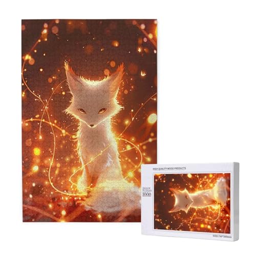 Fuchs Puzzle 1500 Teile Erwachsene, DIY Fantasie Puzzle Design für Erwachsene und Kinder ab 5 Jahren, HD Farbe Puzzel mit Geschenkbox Verpackung for Zimmer Deko Wohnzimmer, Geschenke für Frauen -7145 Fuchs Puzzle 1500 Teile Erwachsene, DIY Fantasie Puzzle Design für Erwachsene und Kinder ab 5 Jahren, HD Farbe Puzzel mit Geschenkbox Verpackung for Zimmer Deko Wohnzimmer, Geschenke für Frauen -7145 von Wjffnzbz